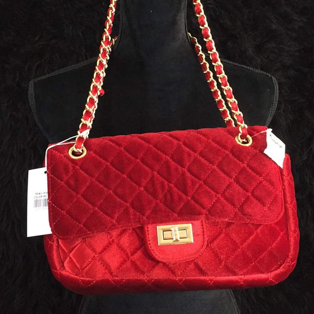 Chain link purse